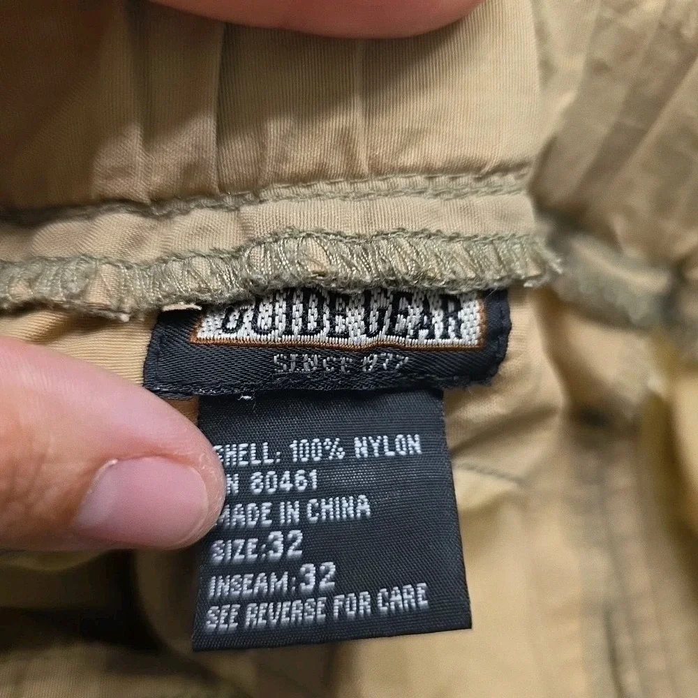 Guide Gear Men's Nylon Lightweight Convertible Outdoor Pants‎ Size 32